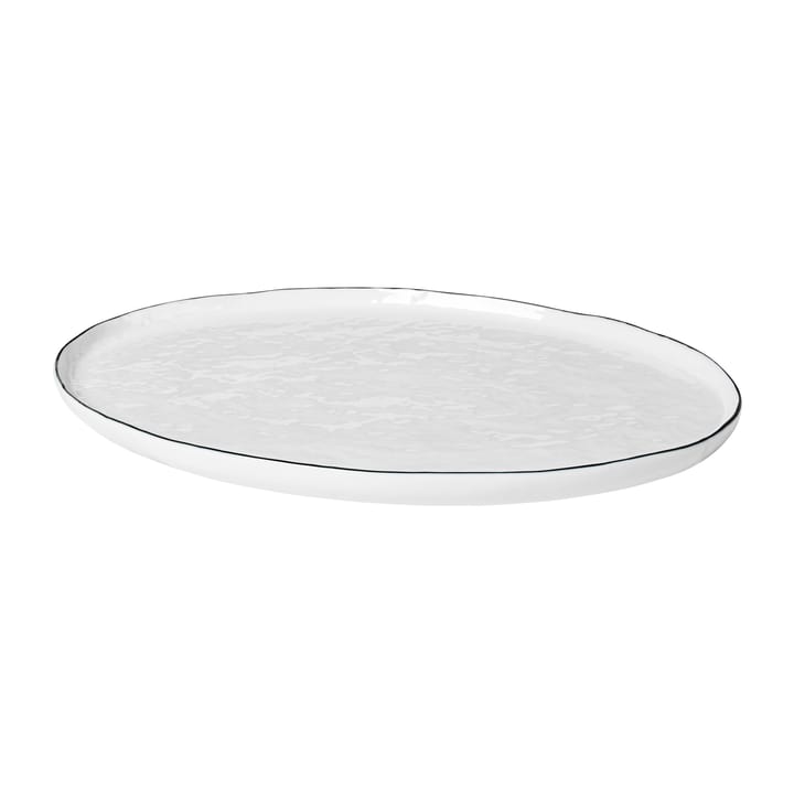 Salt oval plate - 26.5x38.5 cm - Broste Copenhagen