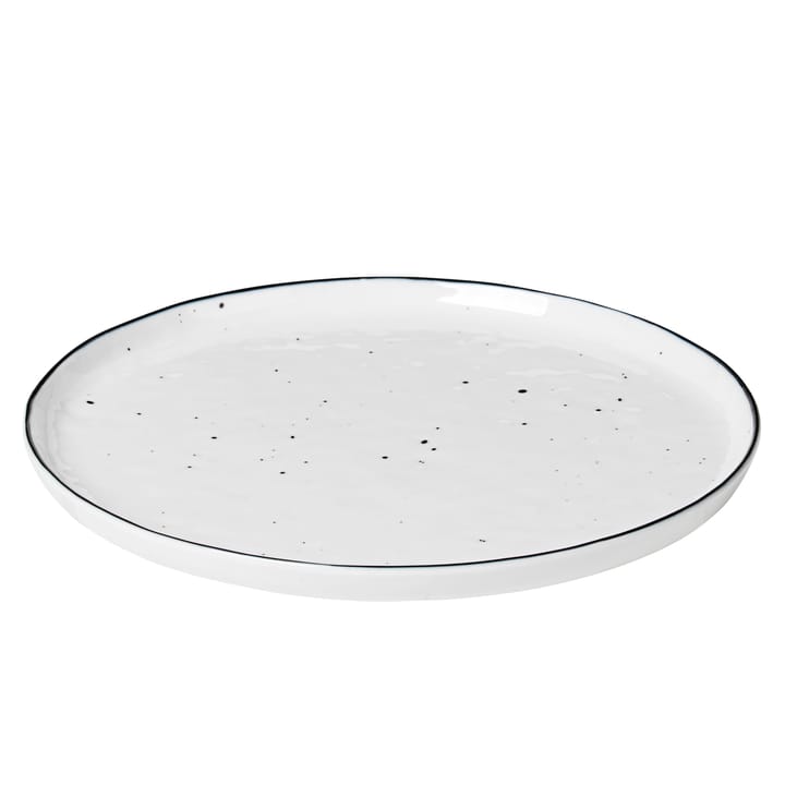 Salt plate with dots, Ø 22 cm Broste Copenhagen