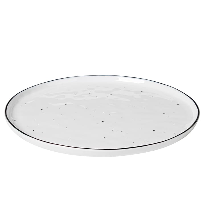 Salt plate with dots, Ø 28 cm Broste Copenhagen