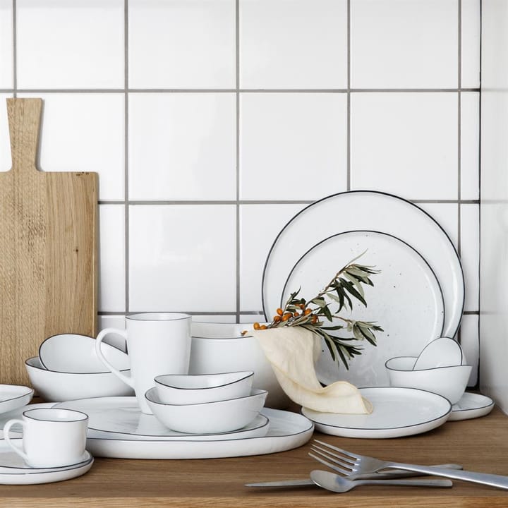 Schuldig Bouwen op diefstal Salt plate without dots from Broste Copenhagen - NordicNest.com