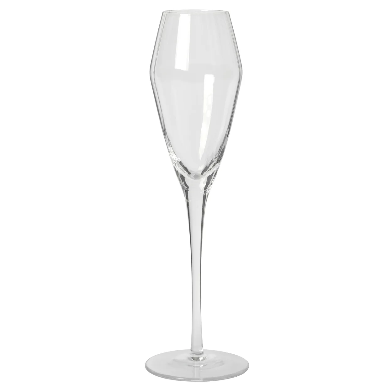 Broste Copenhagen Sandvig champagne glass Clear | Scandinavian Design | Champagne glasses | Transparent