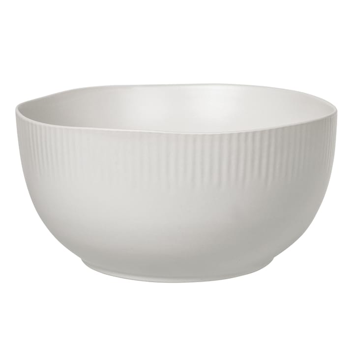 Sandvig high bowl soft white - Ø 25 cm - Broste Copenhagen