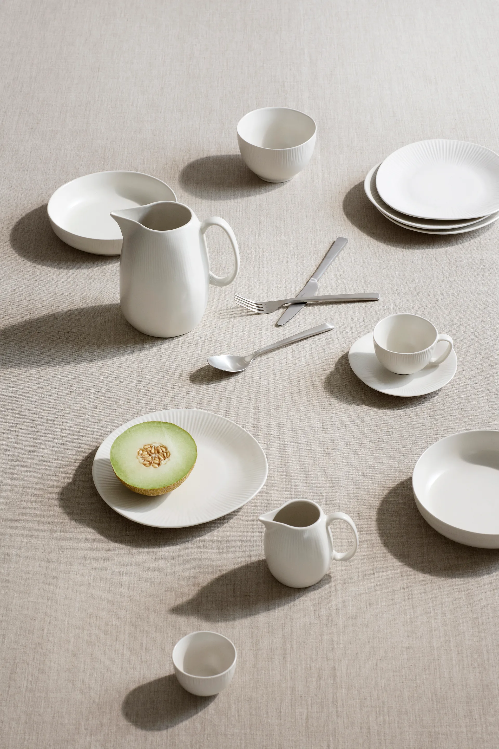 Sandvig pot 1.2 l, Soft white Broste Copenhagen