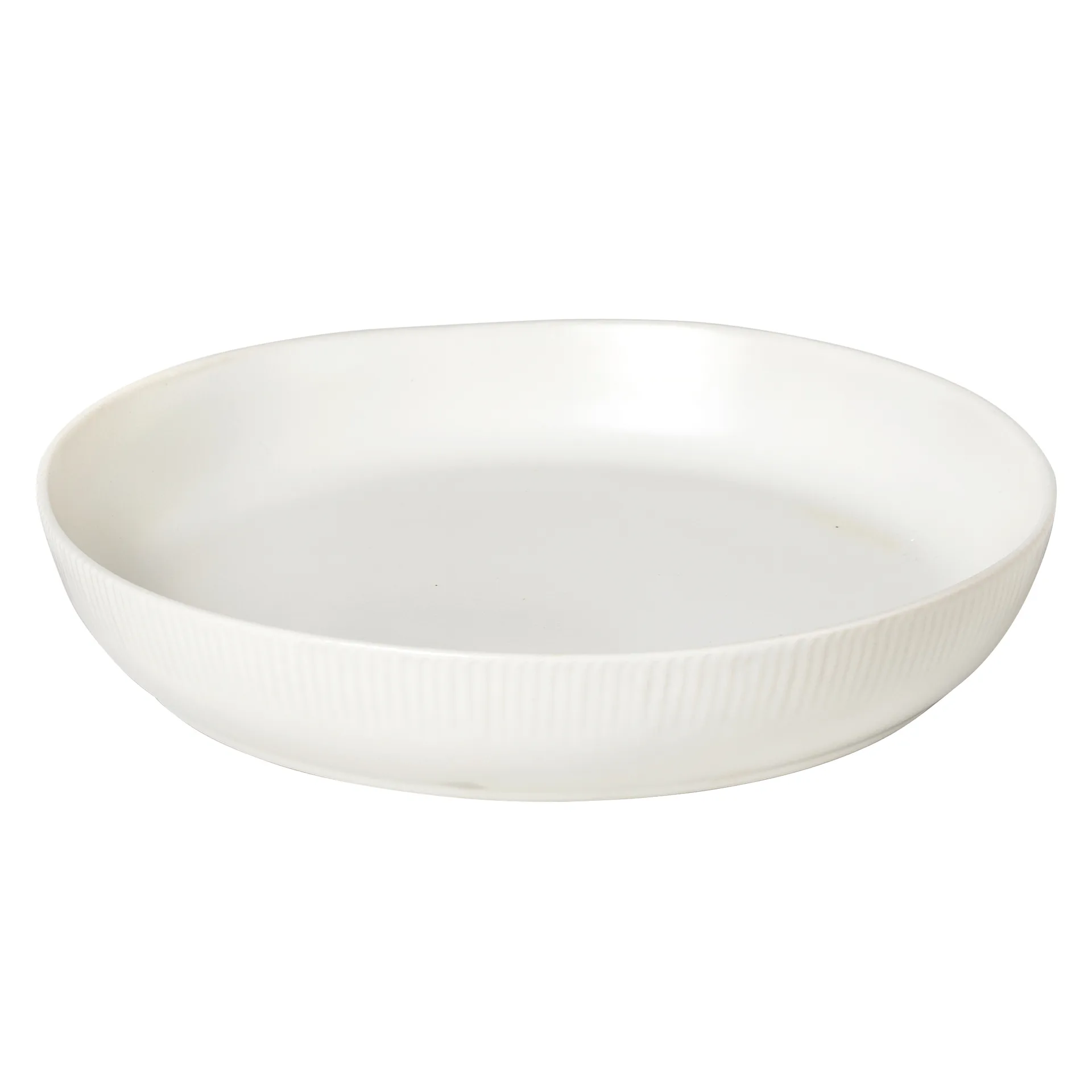 Sandvig serving bowl soft white, 23 cm Broste Copenhagen