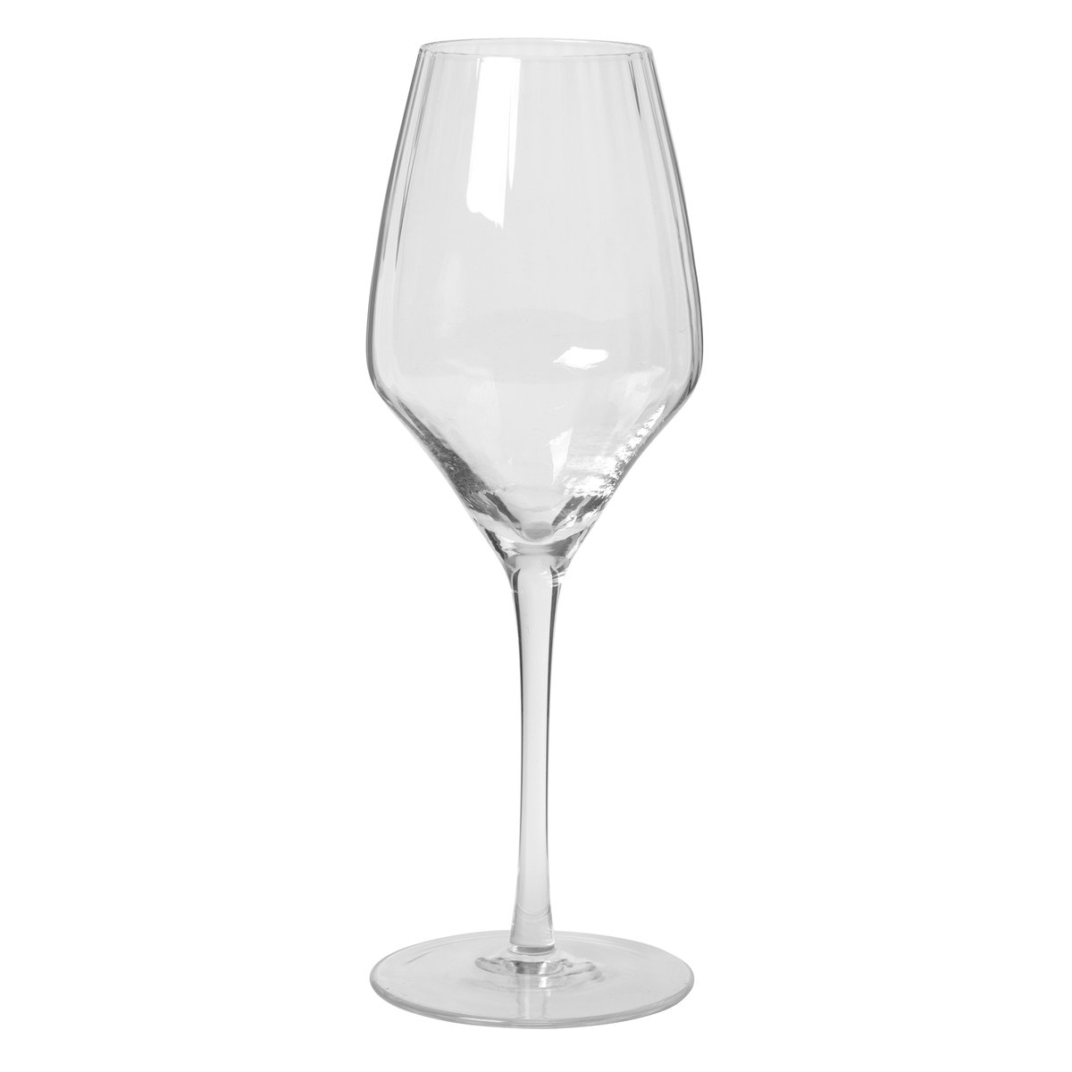 Broste Copenhagen Sandvig white wine glasss Clear | Scandinavian Design | Wine glasses | Transparent