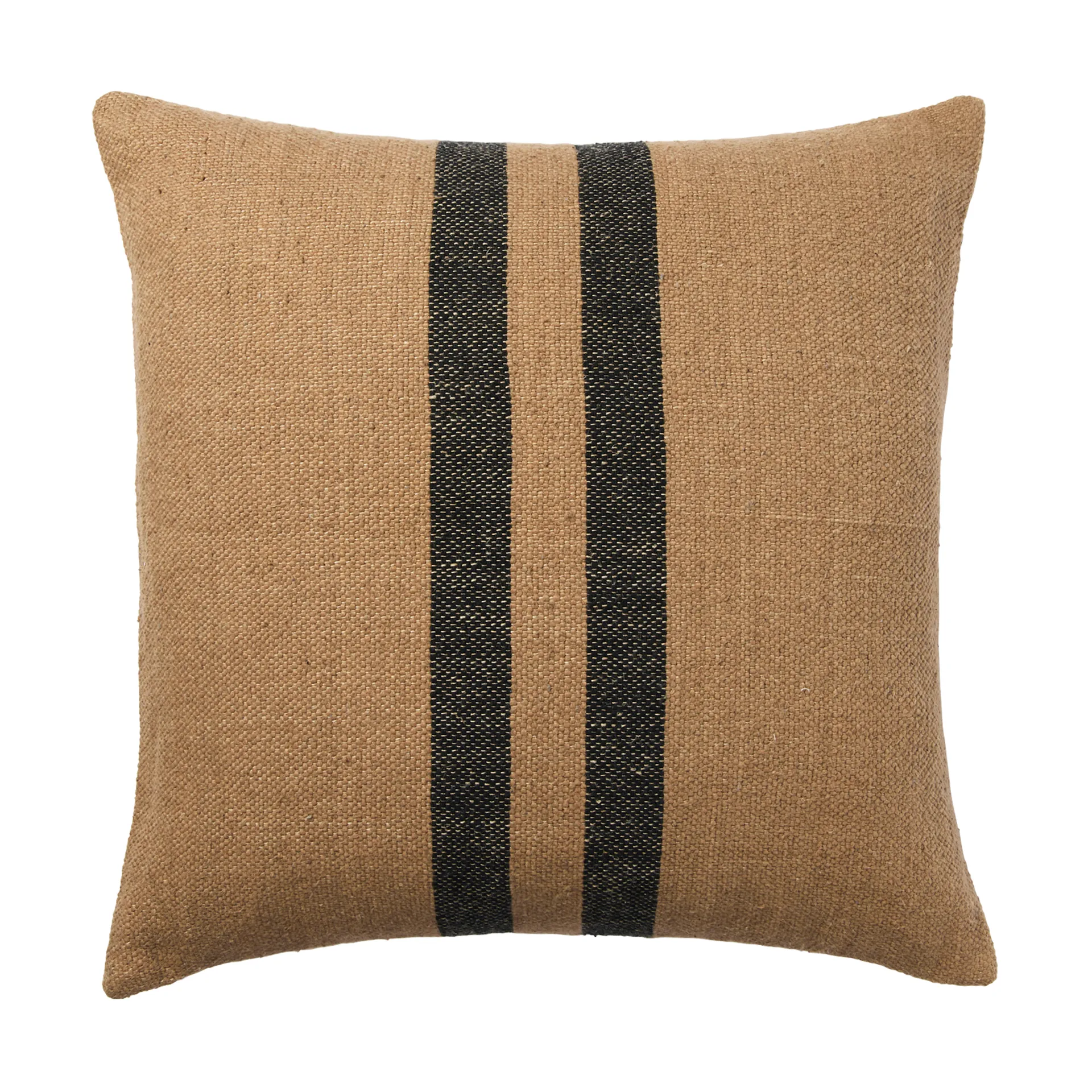 Sigrun cushion cover, Brown kelp-black, 50x50 cm Broste Copenhagen