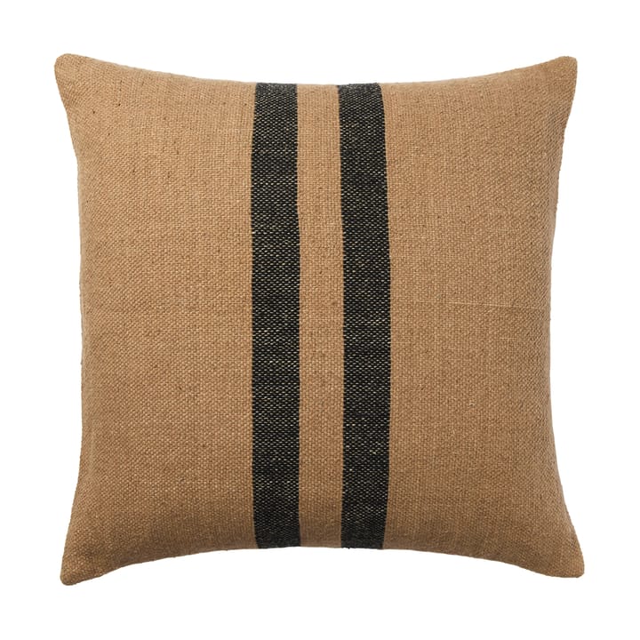 Sigrun cushion cover - Brown kelp-black, 50x50 cm - Broste Copenhagen