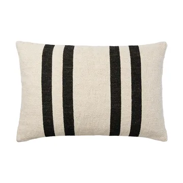 Sigrun cushion cover - Light beige-black, 40x60 cm - Broste Copenhagen