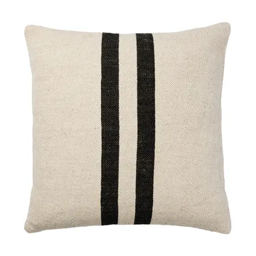 Sigrun cushion cover - Light beige-black, 50x50 cm - Broste Copenhagen