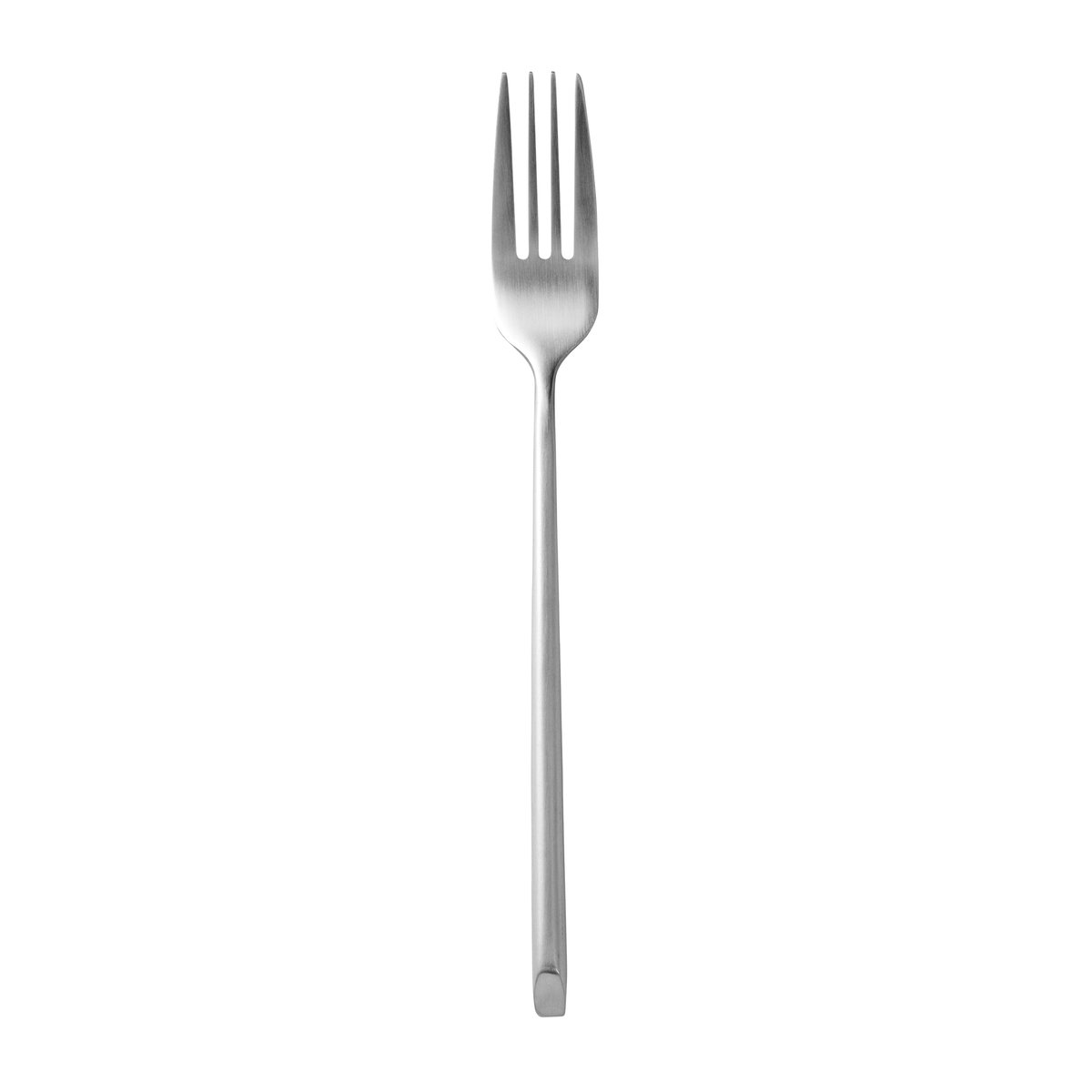 Broste Copenhagen Sletten fork Full satin forged | Scandinavian Design | Table cutlery | Silver-coloured