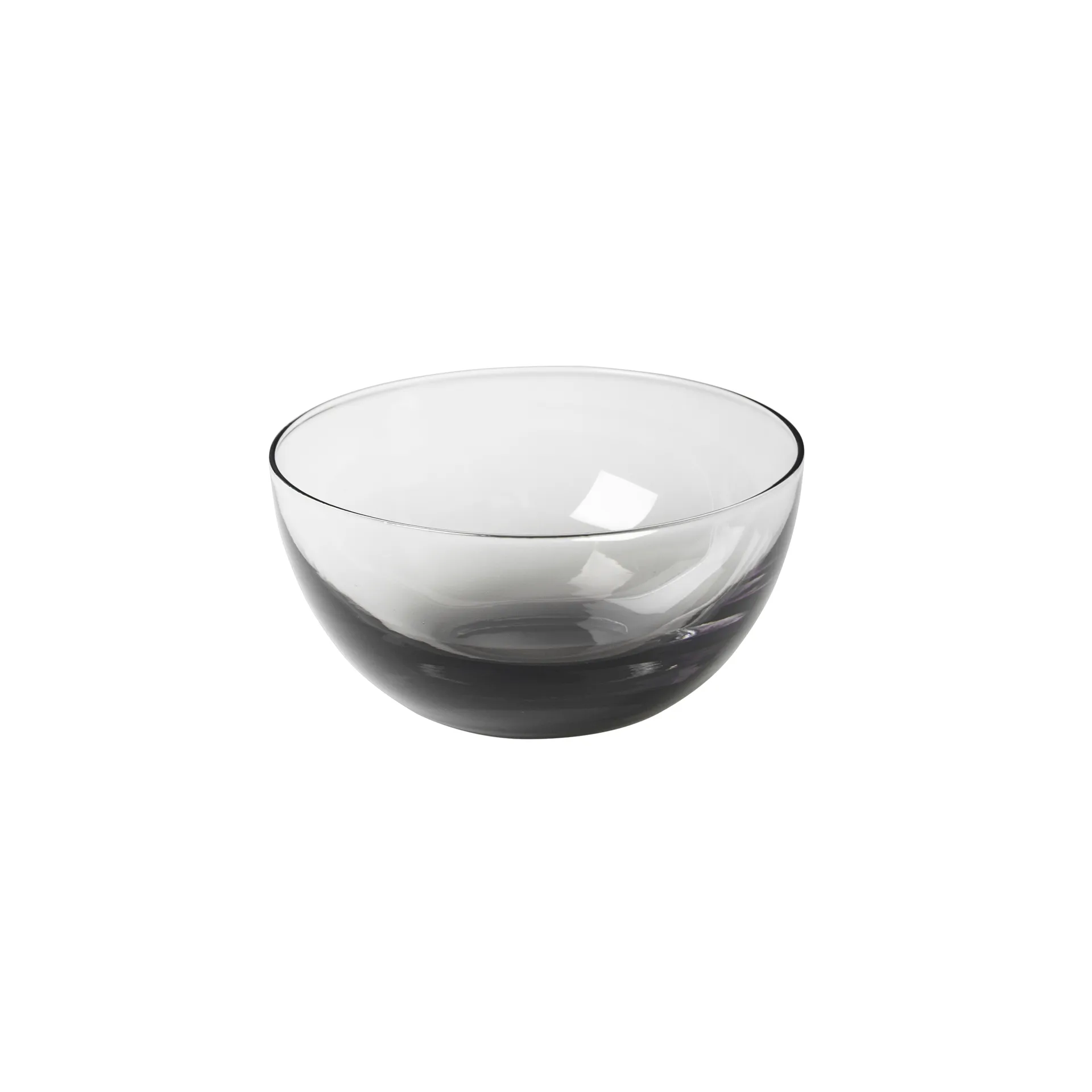 Smoke glass bowl, Ø 12 cm Broste Copenhagen