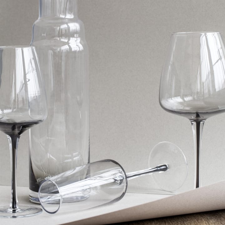 Smoke white wine glass - 40 cl - Broste Copenhagen