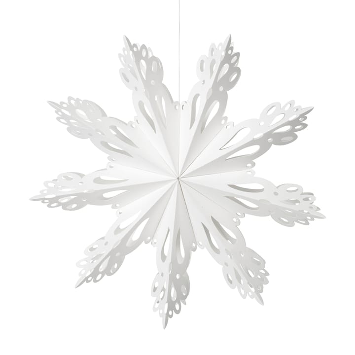 Snowflake Christmas decoration White - Ø30 cm - Broste Copenhagen