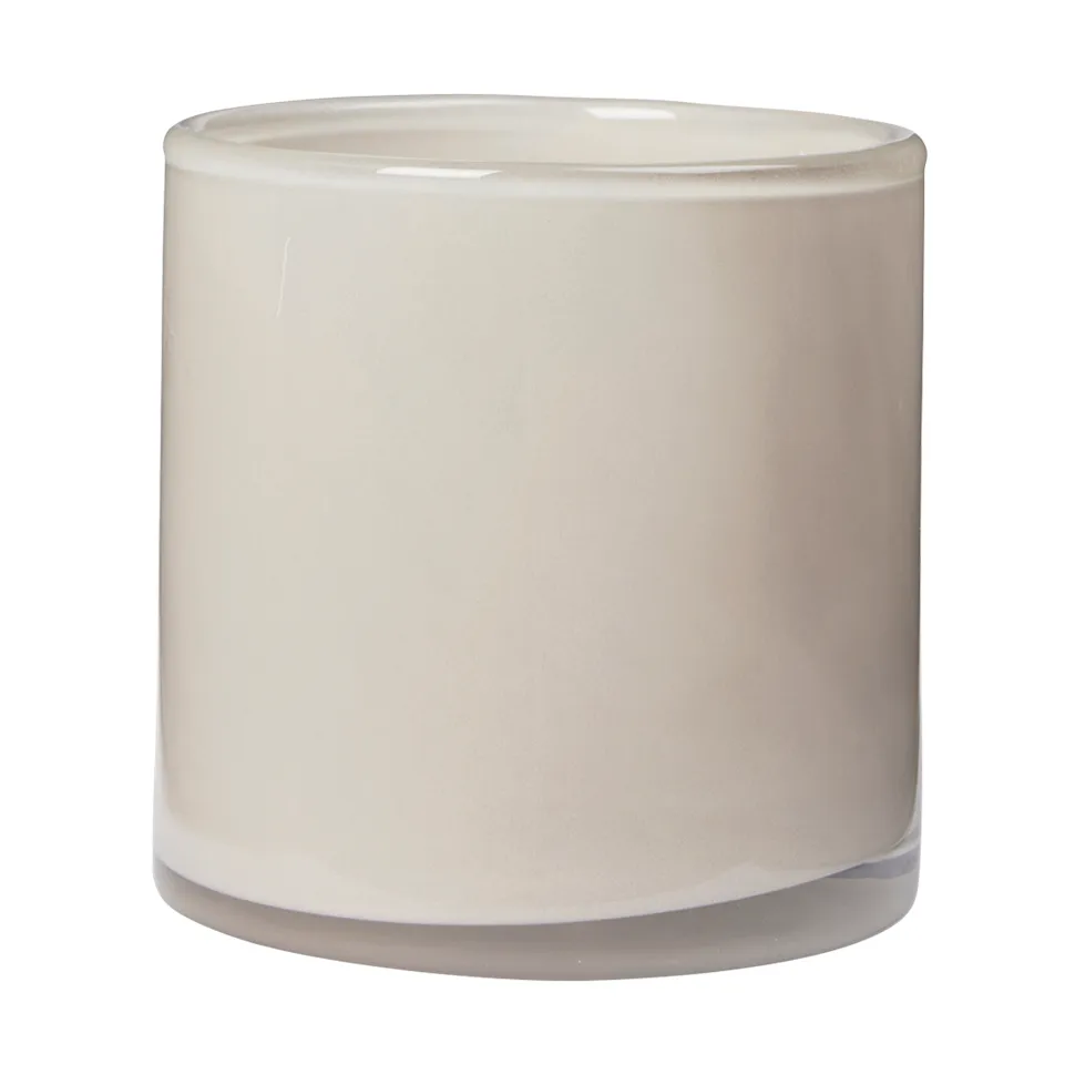 Solai hurricane candle holder, Taupe Warm Grey, Ø10 cm Broste Copenhagen