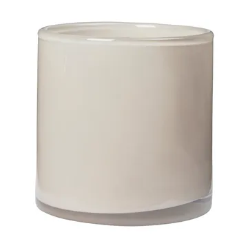 Solai hurricane candle holder - Taupe Warm Grey, Ø10 cm - Broste Copenhagen