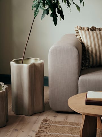 Sonja flower pot H:55 cm - Rainy Day Grey - Broste Copenhagen