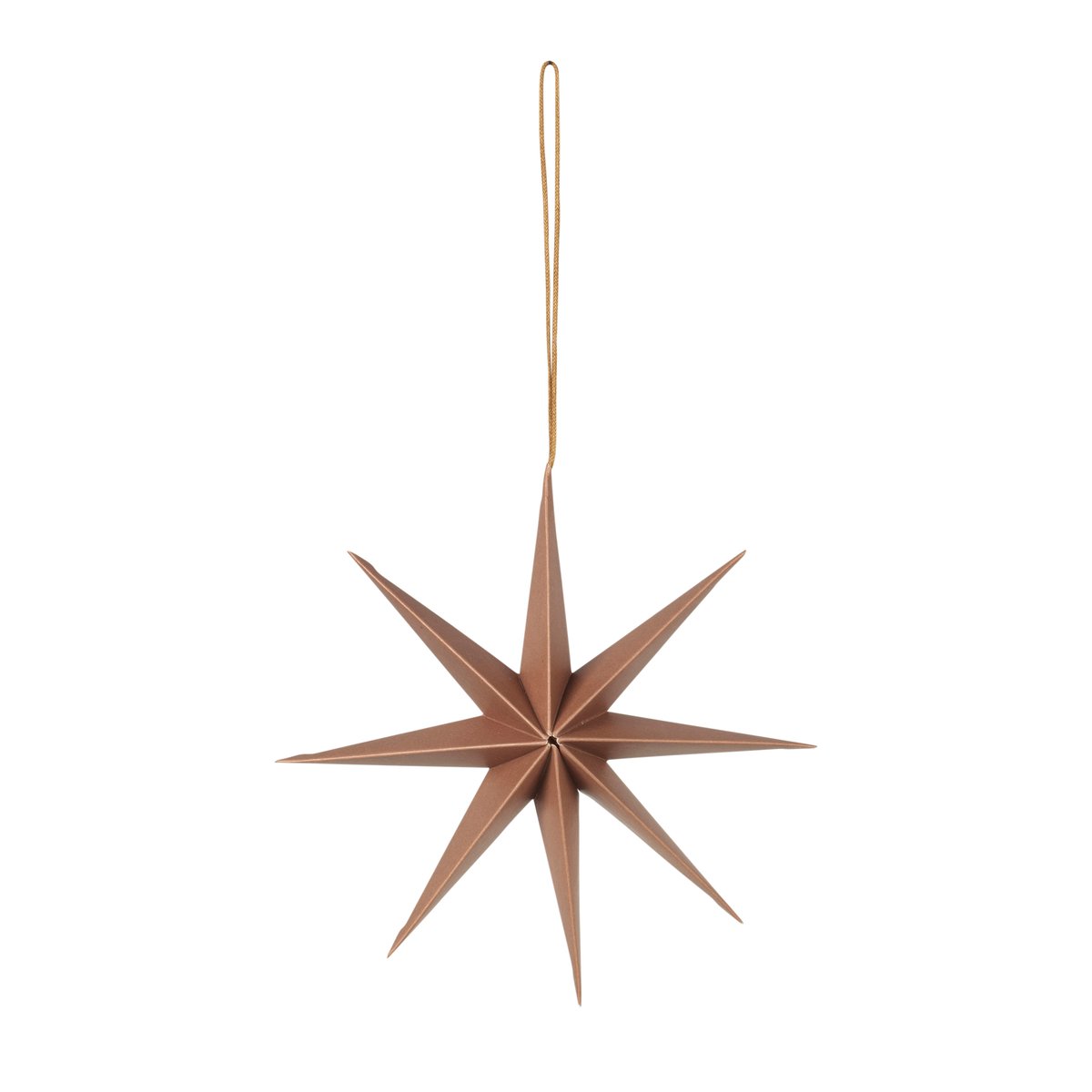 Broste Copenhagen Star paper star Ø15 cm Indian tan