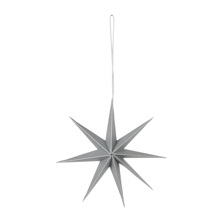 Star paper star Ø15 cm - Silver - Broste Copenhagen
