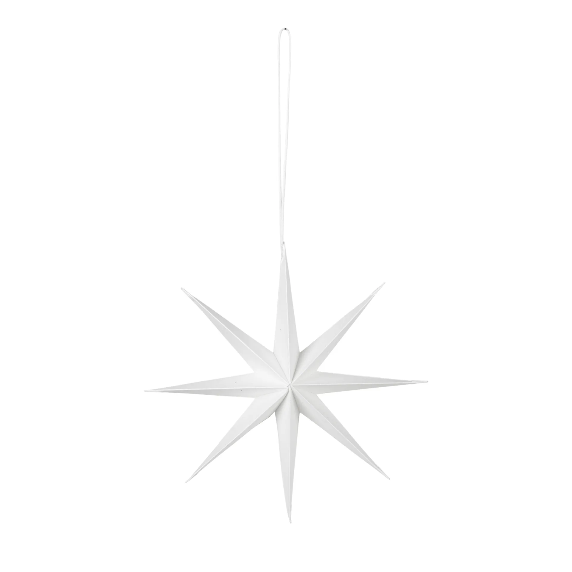 Star paper star Ø15 cm, White Broste Copenhagen