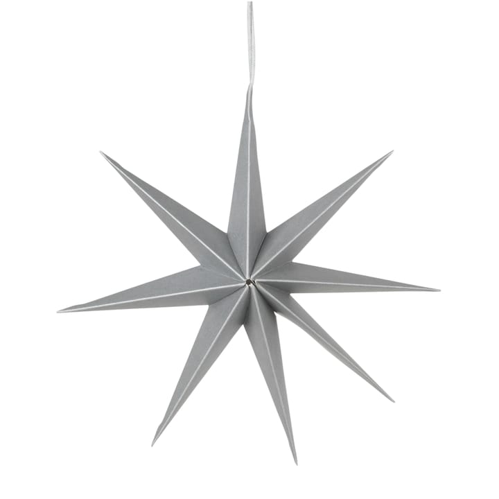 Star paper star Ø50 cm - Silver - Broste Copenhagen