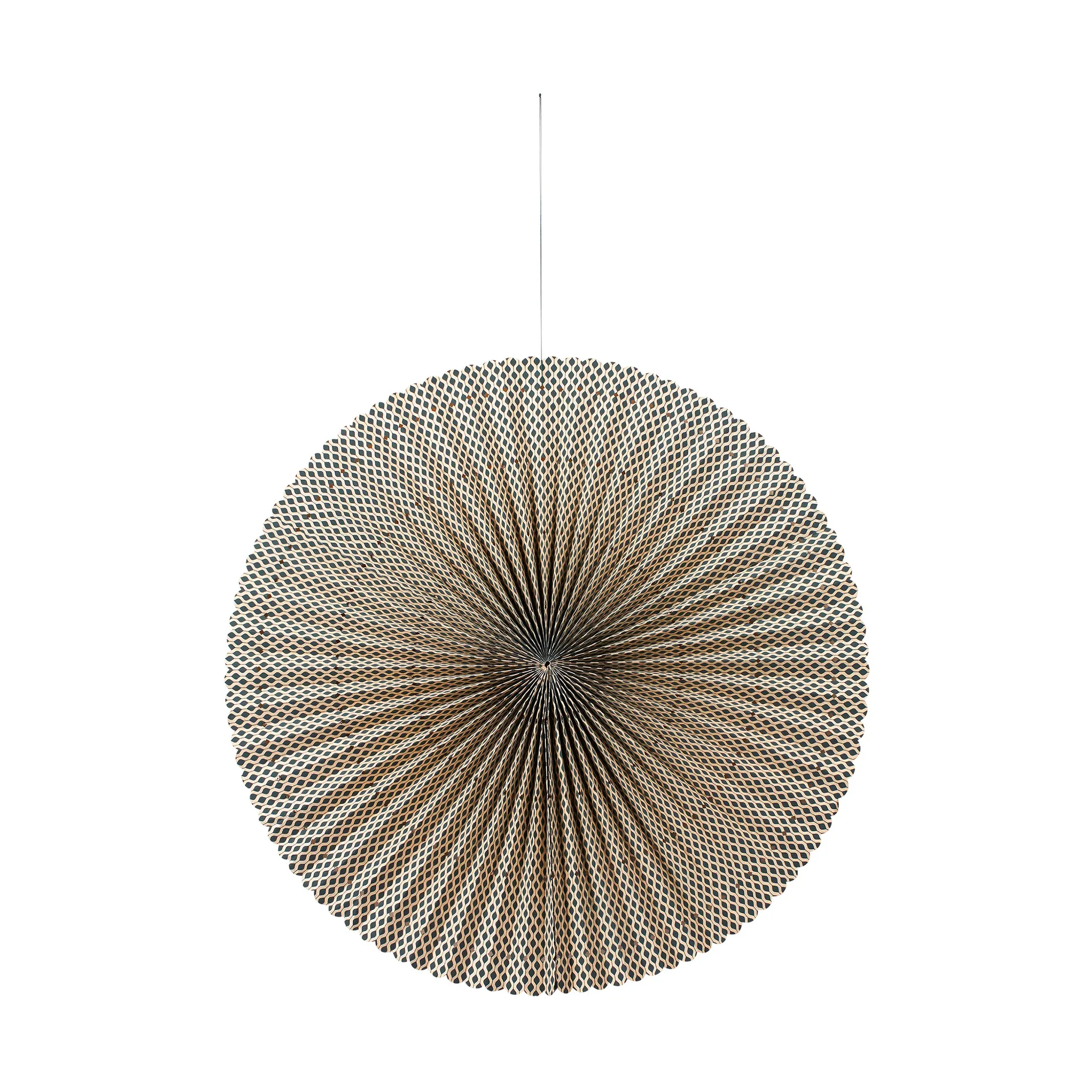Stella rosette advent star L Ø60 cm, Deep forest-natural Broste Copenhagen