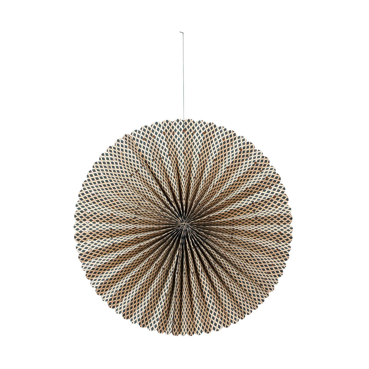 Broste Copenhagen Stella rosette advent star M o43 cm Forest green-natural