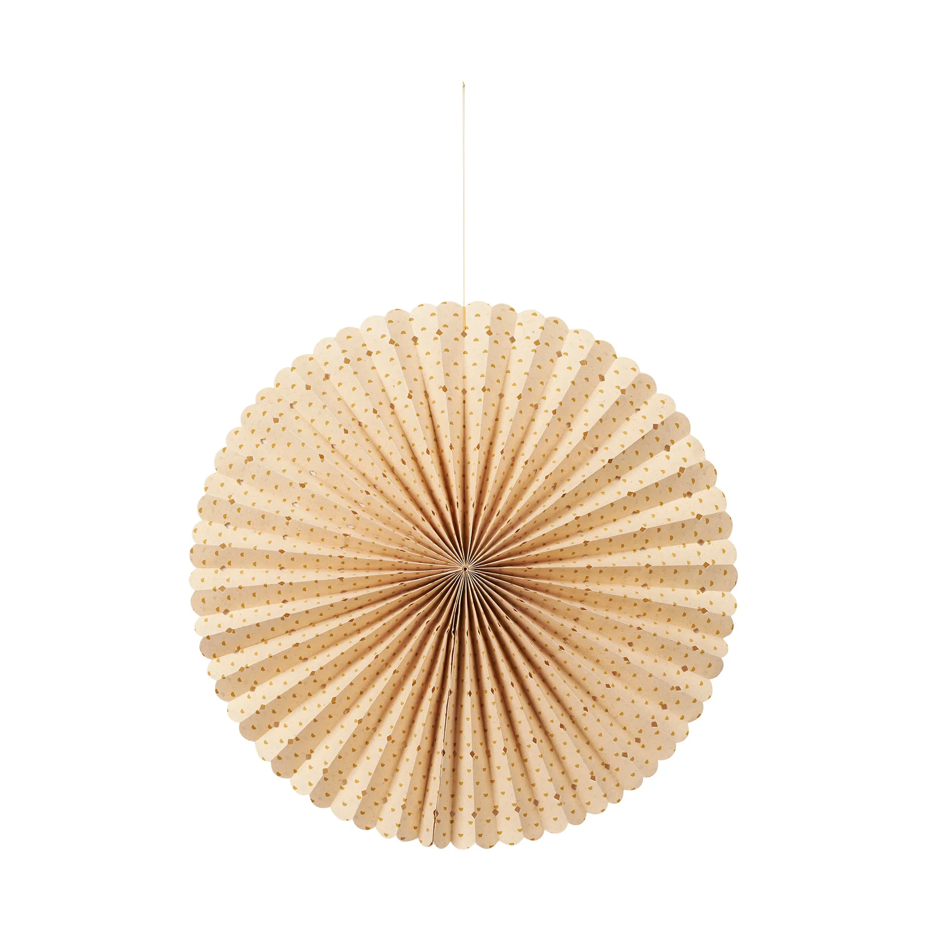 Stella rosette advent star M Ø43 cm, Natural-harvest gold Broste Copenhagen