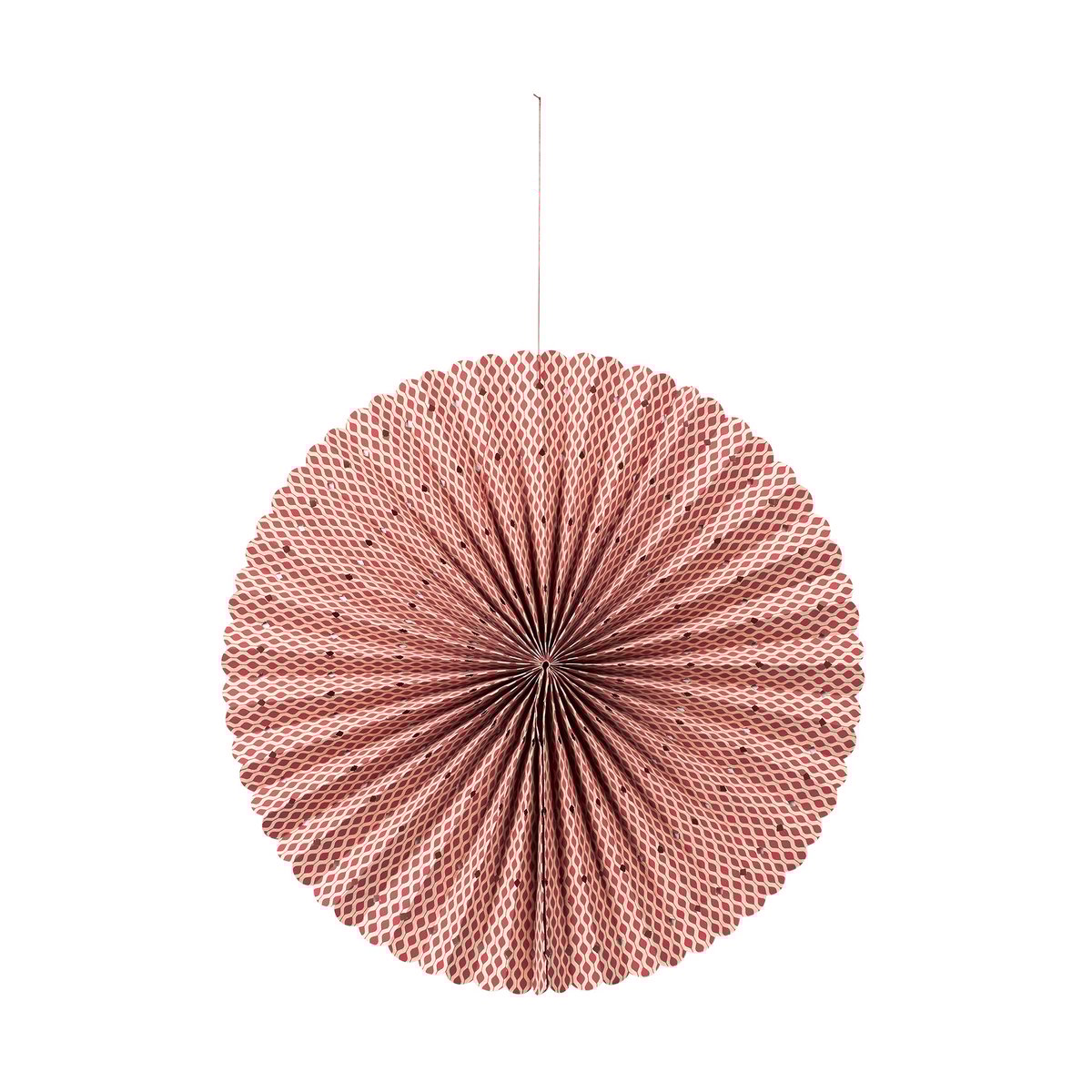 Broste Copenhagen Stella rosette advent star M o43 cm Pompeian red-natural