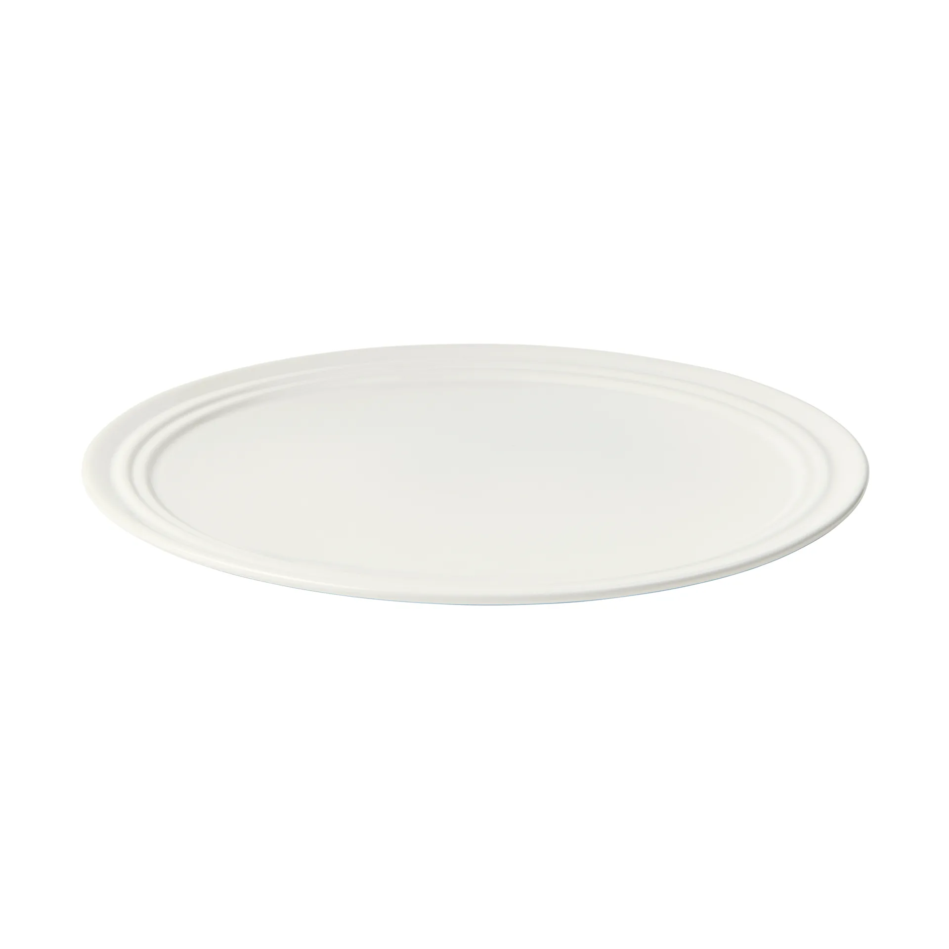 Stevns dinner plate Ø28 cm, Chalk White Broste Copenhagen