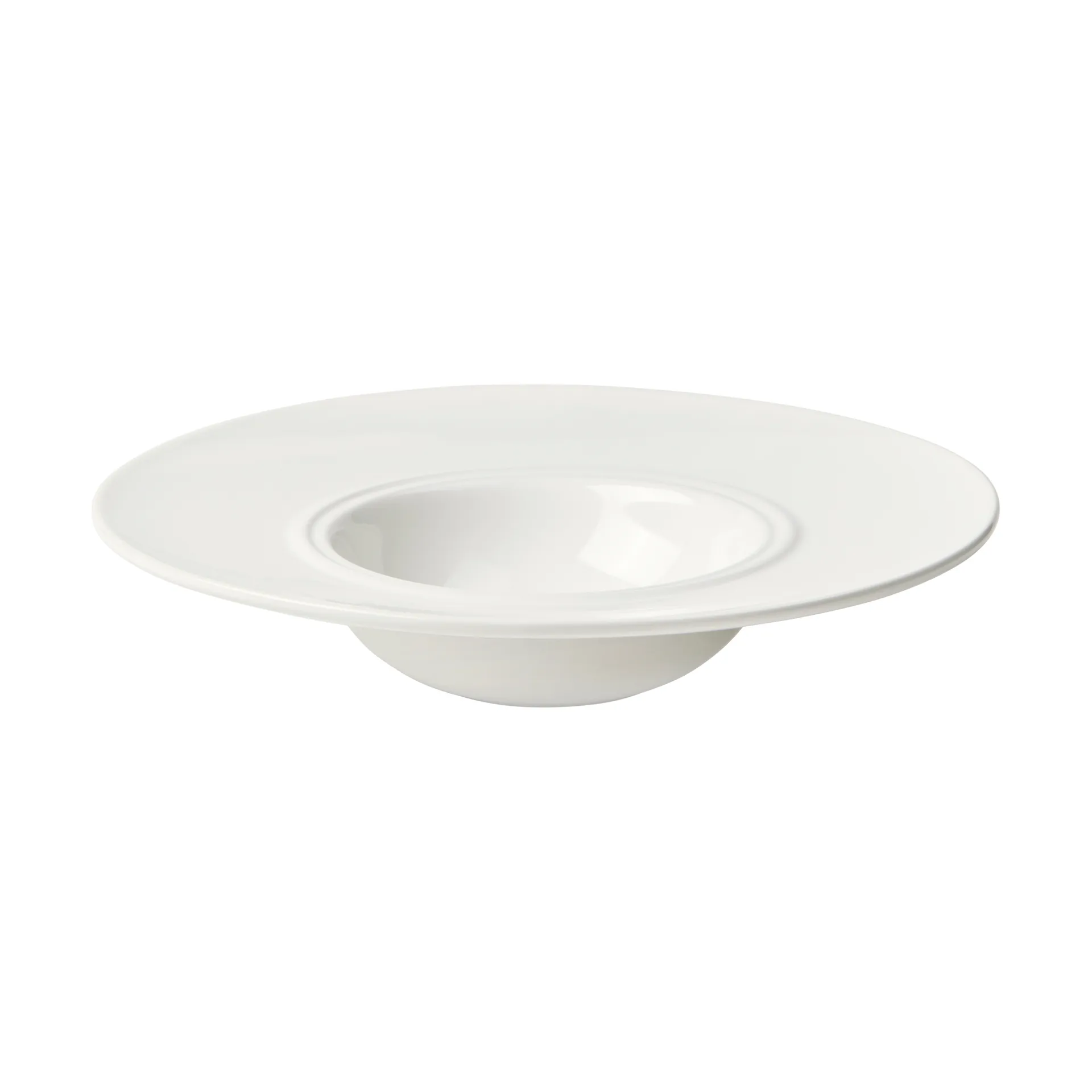 Stevns pasta plate Ø26 cm, Chalk white Broste Copenhagen