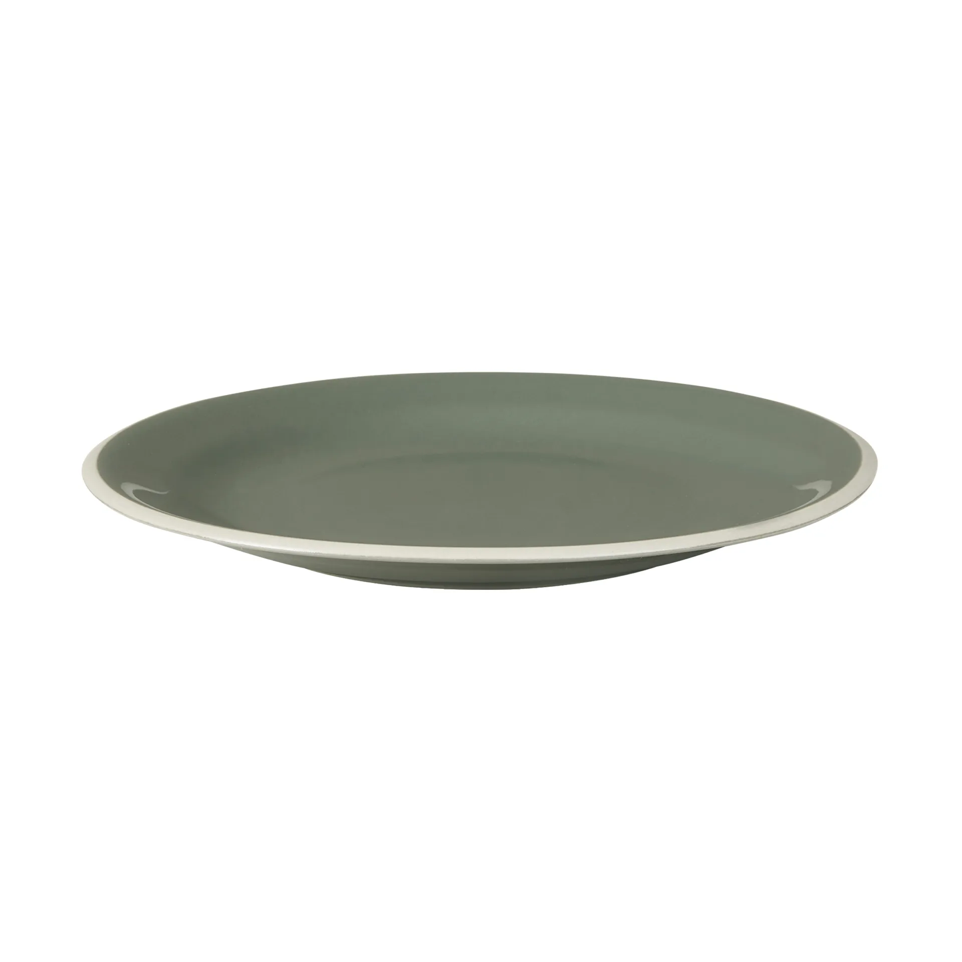 Taverna lunch plate Ø22 cm, Green Broste Copenhagen