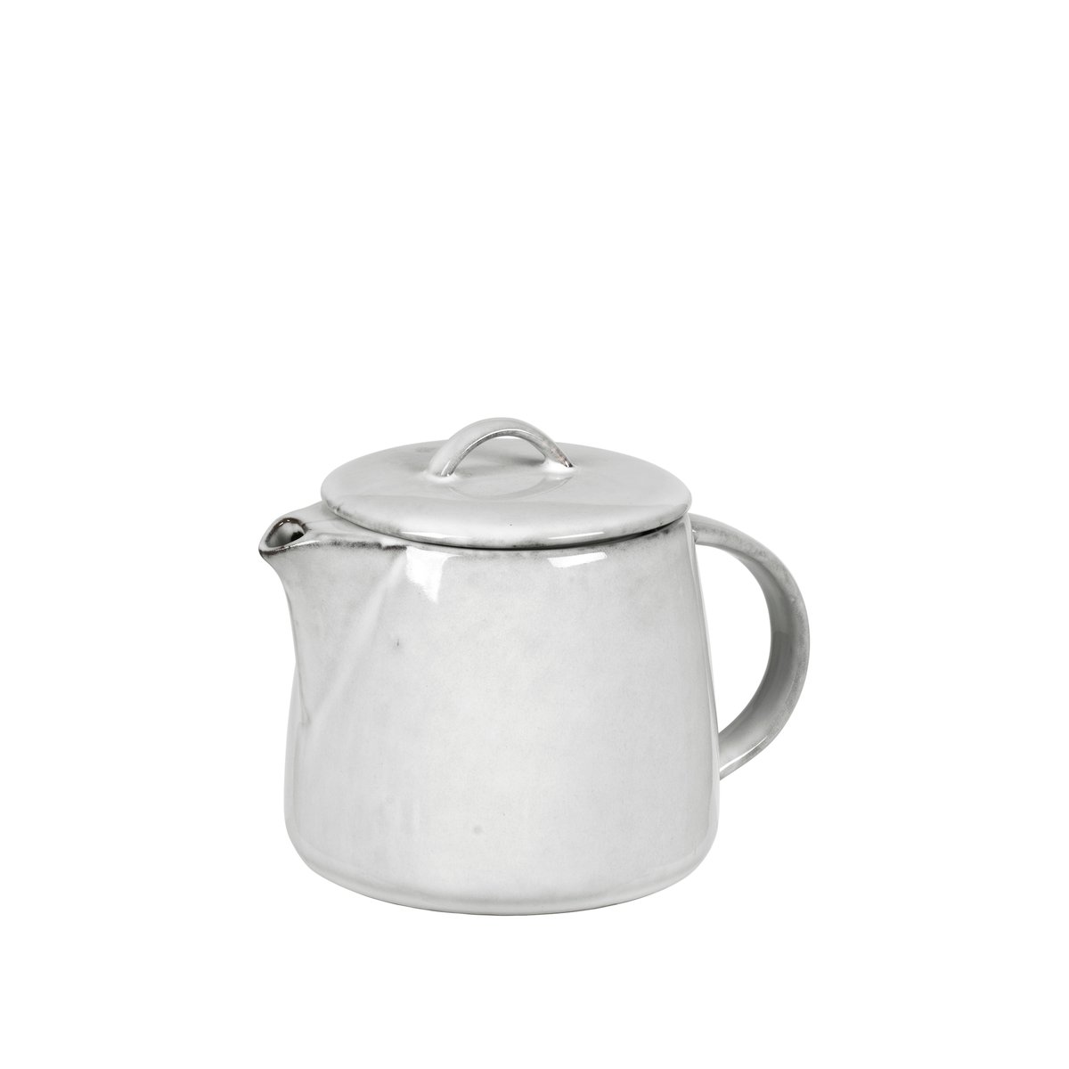 Broste Copenhagen TEA POT Nordic Sand 100 cl | Scandinavian Design | Teapots | White