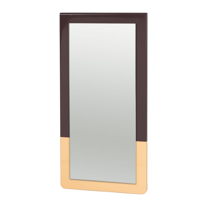 Tenna mirror 26x52 cm - purple-beige - Broste Copenhagen