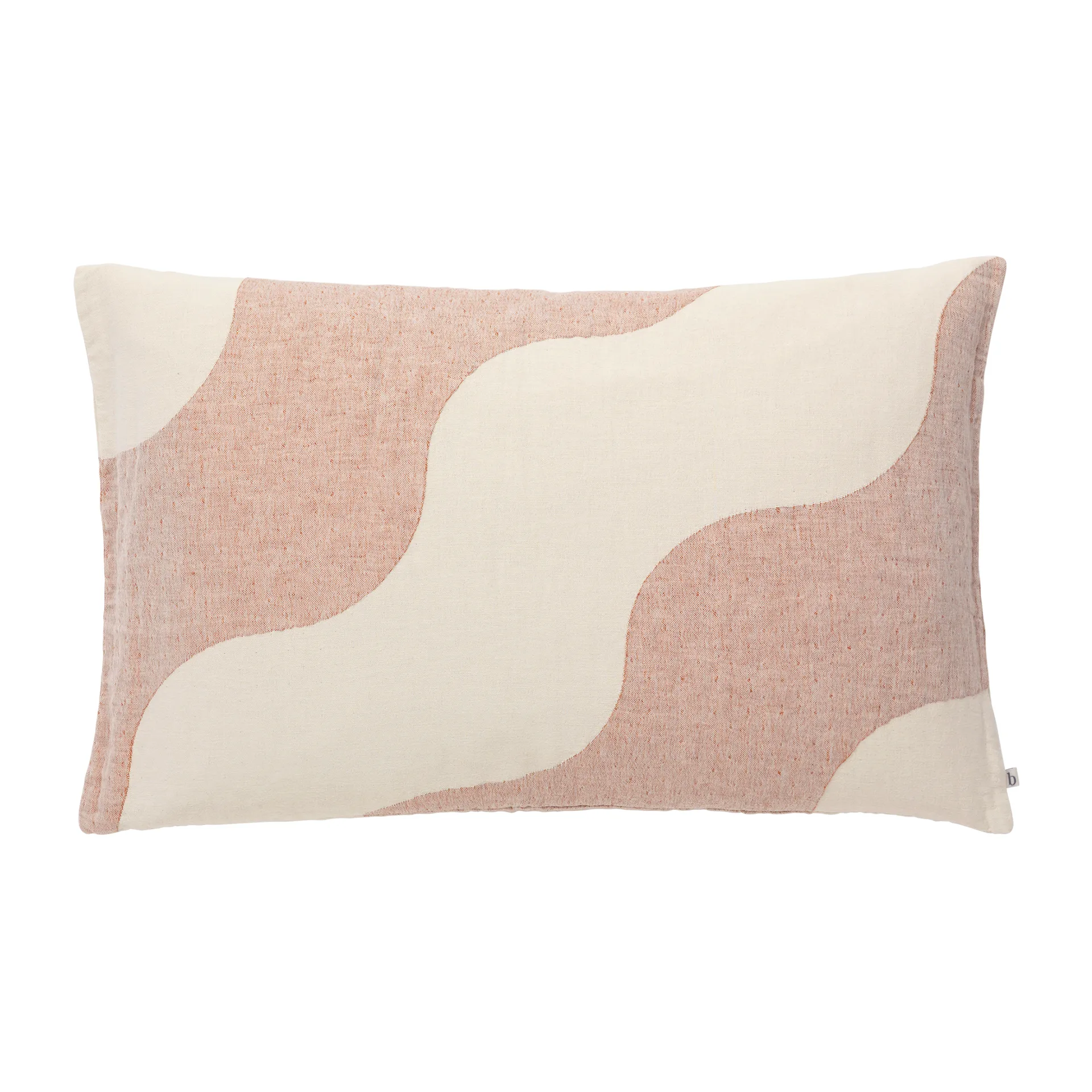 Tide pillowcase 40x60 cm, Caramel brown Broste Copenhagen