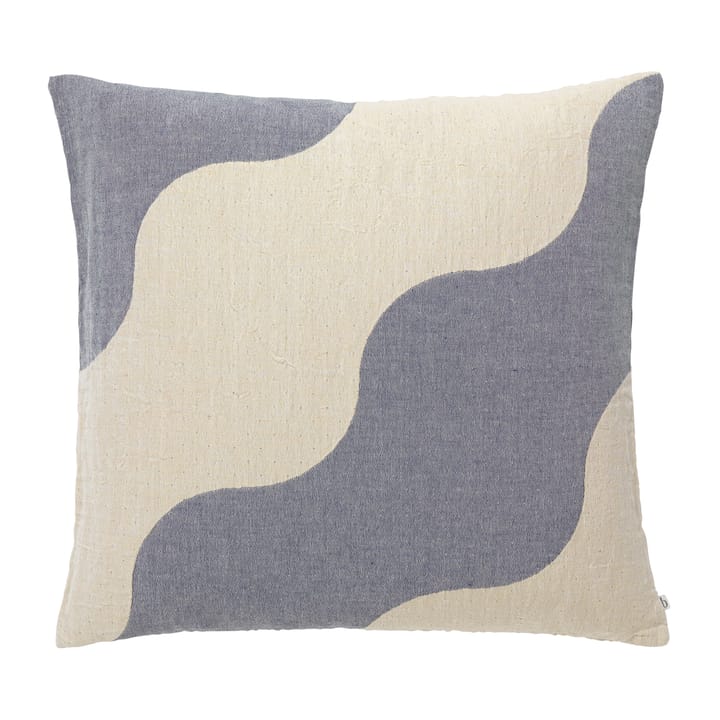 Tide pillowcase 50x50 cm, Maritime blue Broste Copenhagen