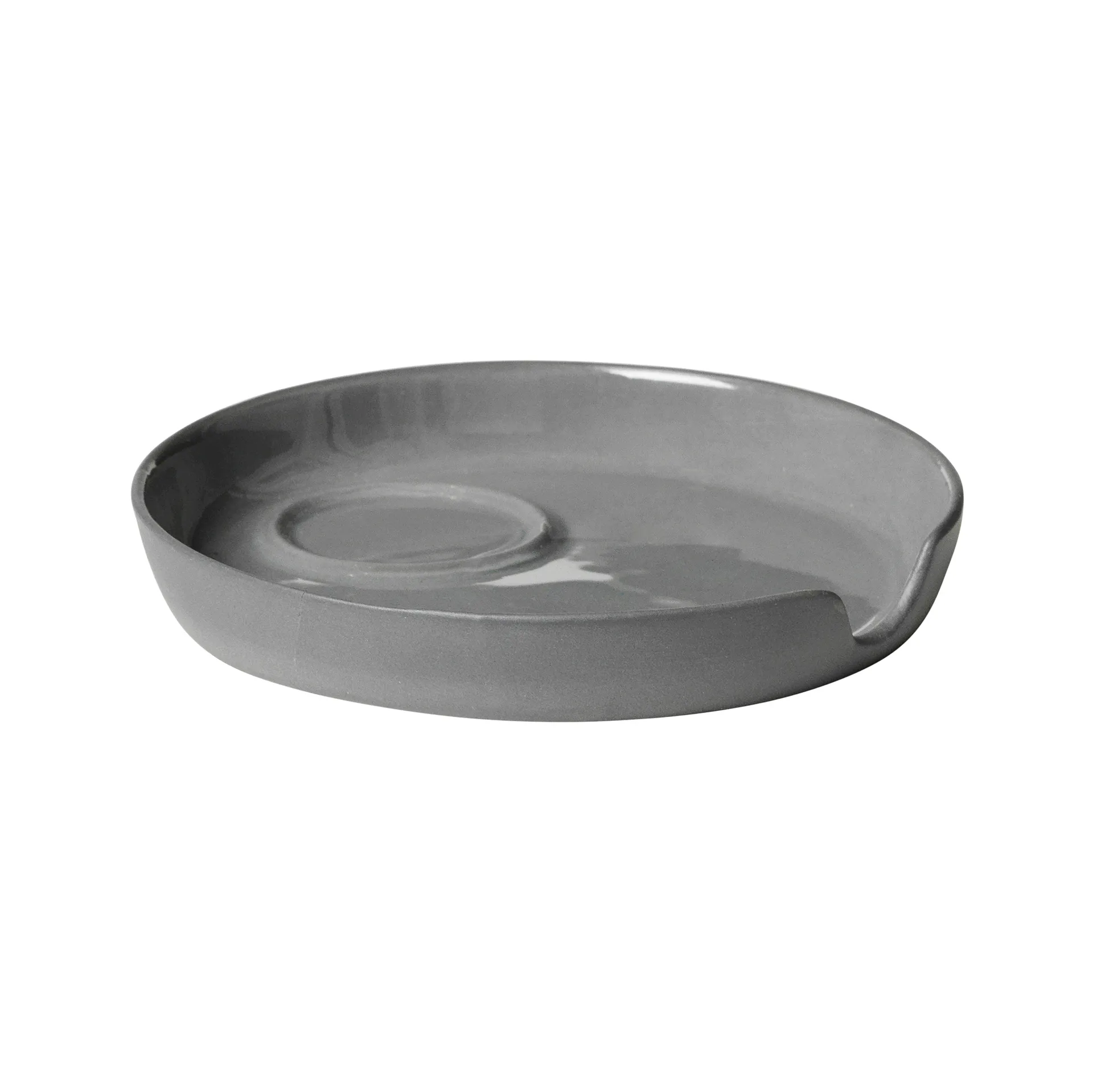 Tisvilde saucer for cup, Grey Broste Copenhagen