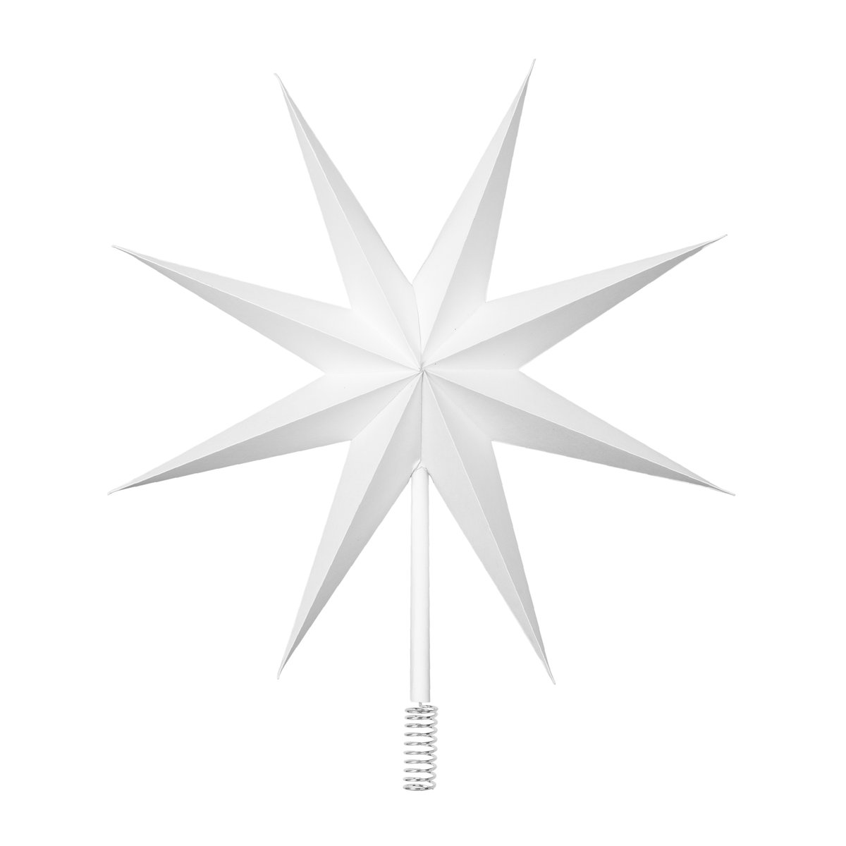 Broste Copenhagen Top star o30 cm White | Scandinavian Design | Christmas decorations | White