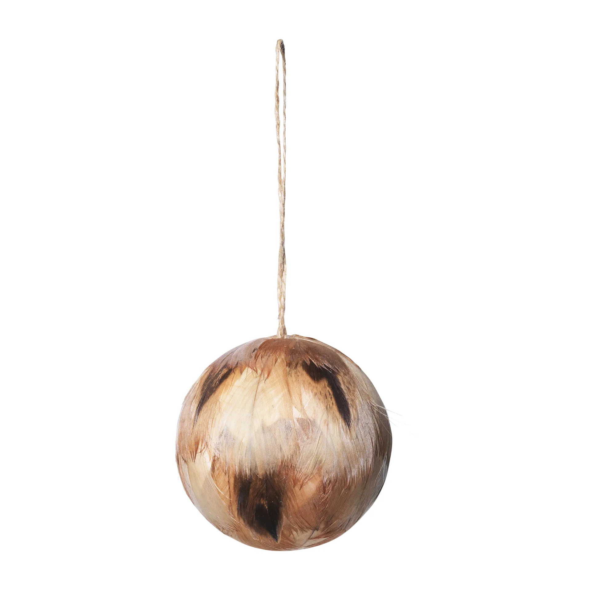 Tori bauble, Natural dark brown Broste Copenhagen