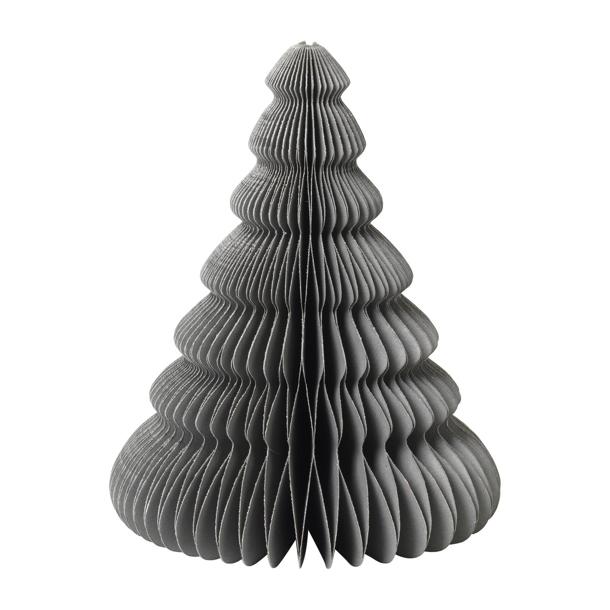 Broste Copenhagen Tree paper tree 15 cm Thyme | Scandinavian Design | Christmas decorations | Grey
