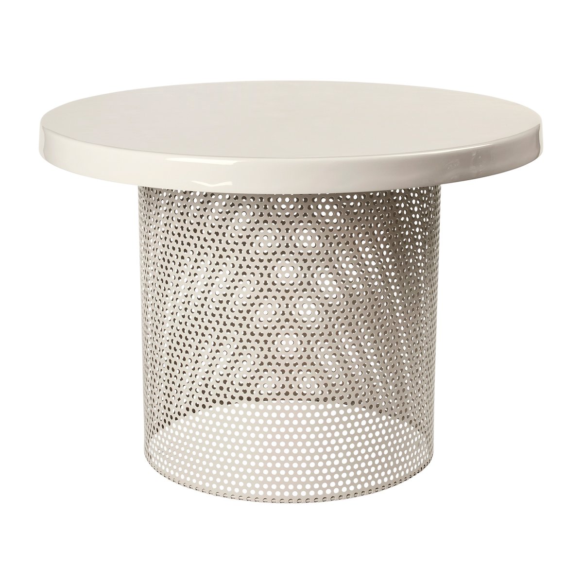 Broste Copenhagen Tulina table o50x36 cm Off white | Scandinavian Design | Coffee tables | White