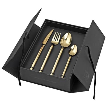 Tvis cutlery set 16 pieces - gold - Broste Copenhagen