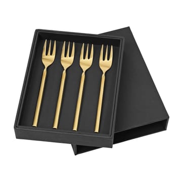 Tvis fork 4-pack - gold - Broste Copenhagen