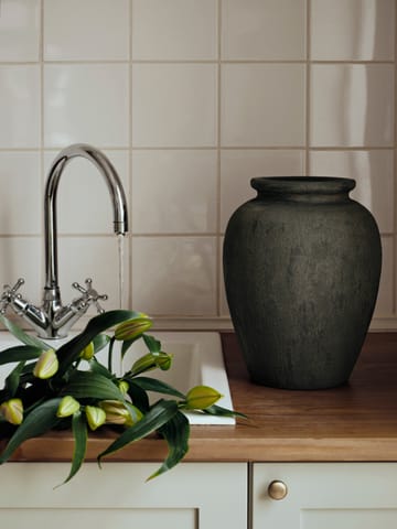 Uma vase - Rustic dark brown, 30 cm - Broste Copenhagen