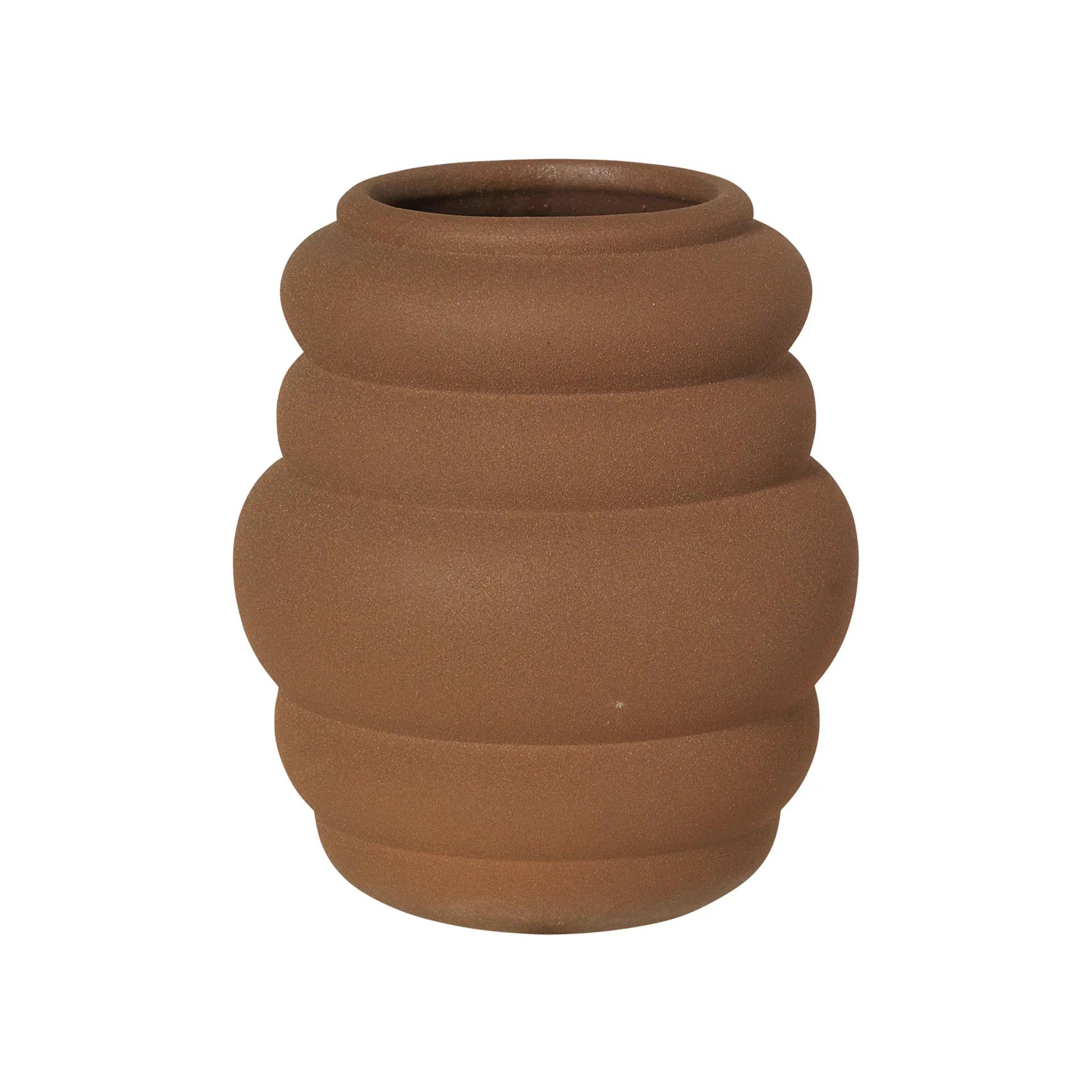 Ursula flower pot Ø13.5 cm, coffee liqueur Broste Copenhagen