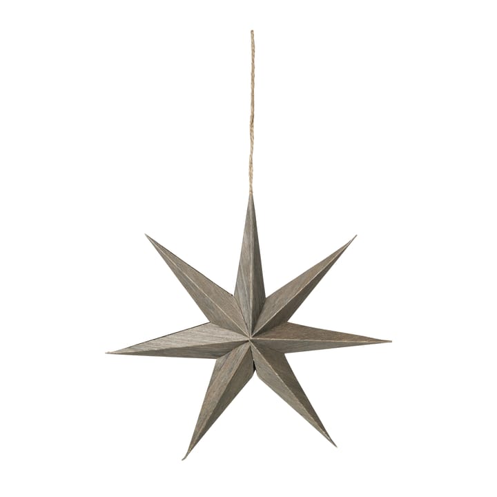 Venice wooden star Ø20 cm - Fungi - Broste Copenhagen