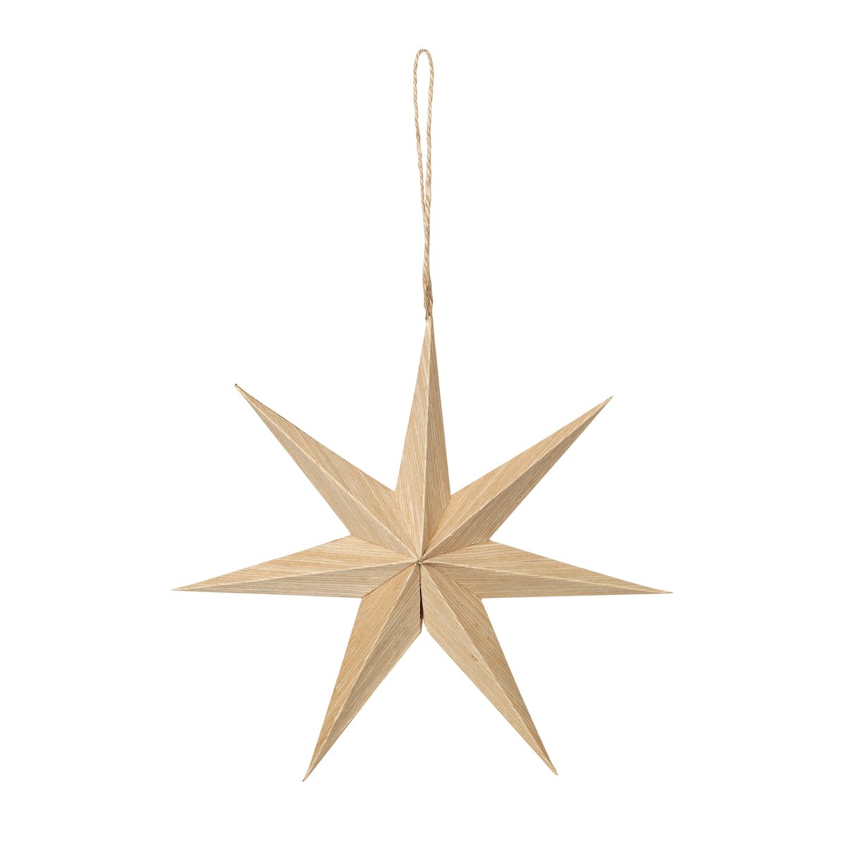 Broste Copenhagen Venice wooden star o20 cm Natural