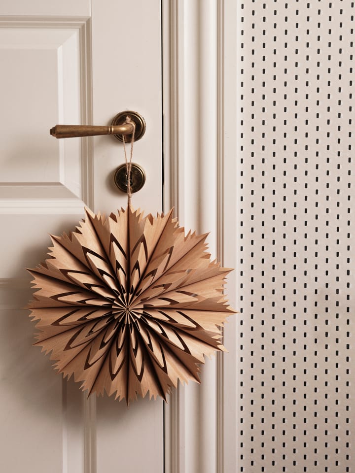 Venja decoration star M Ø40 cm, Natural Broste Copenhagen