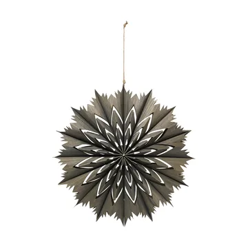 Venja decorative star S Ø30 cm - Fungi Grey - Broste Copenhagen