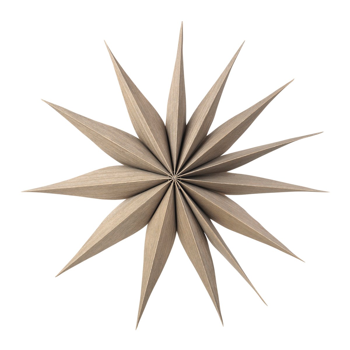 Broste Copenhagen Venok Christmas star 40 cm warm grey
