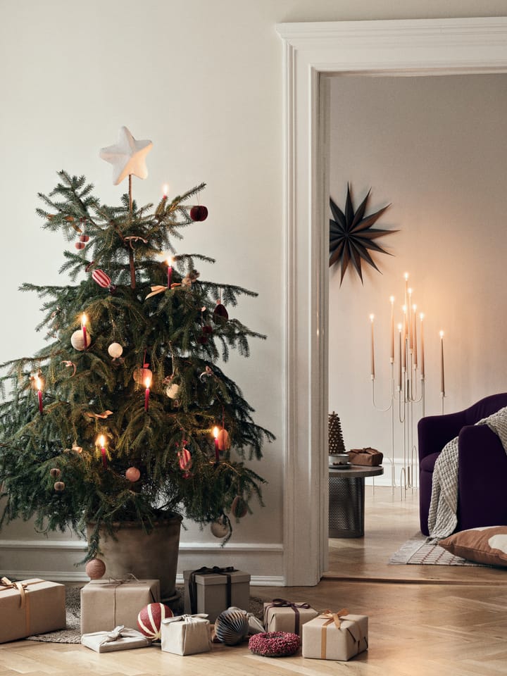 Venok Christmas star 40 cm - warm grey - Broste Copenhagen